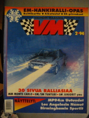 Vauhdin Maailma Nro 2/1994 (25.2)