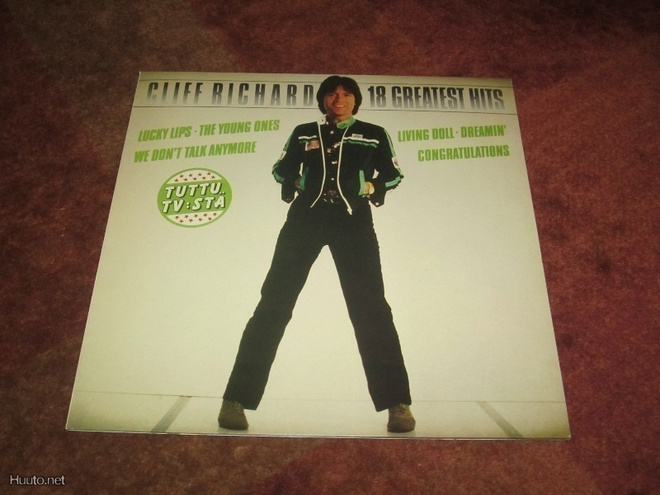 CLIFF RICHARD - 18 GREATEST HITS - LP