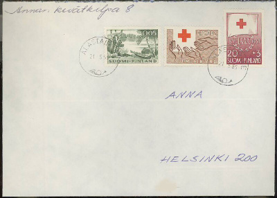 1957 PR 20 ym kirje