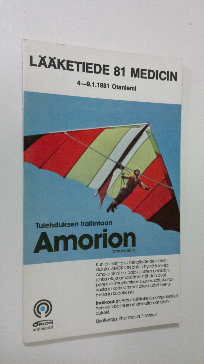 Lääketiede 81 Medicin 4.-9.1.1981 Otaniemi : Ohjelma, näy...