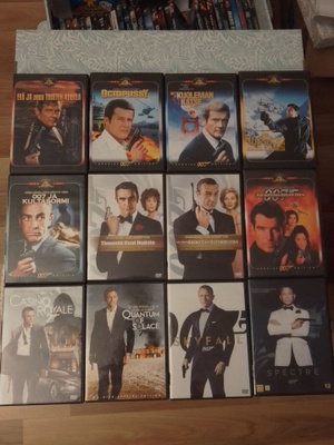 James Bond 007 - 12 kpl