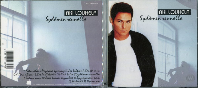 AKI LOUHELA . CD-LEVY . SYDÄMEN REUNALLA