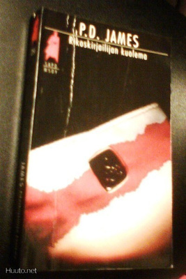 P. D. James: Rikoskirjailijan kuolema (SaPo `256) Sis.pk:t