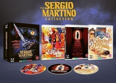 The Sergio Martino Kokoelma (Blu-ray) ARROW (UUSI) 1971-75