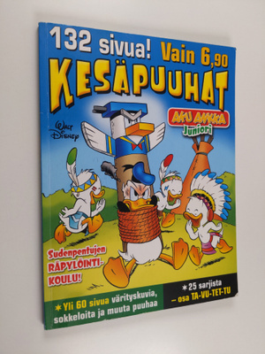 Walt Disney : Aku Ankka juniori : kesäpuuhat