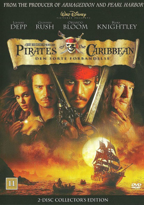 Pirates Of The Caribbean  -  Mustan Helmen Kirous  - (2 DVD)