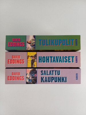 David Eddings : Tamulin taru 1-3 : Tulikupolit ; Hohtavai...