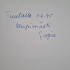 Tapio Kaitaharju : Me suomalaiset (signeerattu, tekijän o... - pikkukuva 3