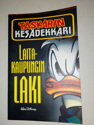 Aku Ankan taskukirja Taskarin kesädekkari Laitakaupungin lak
