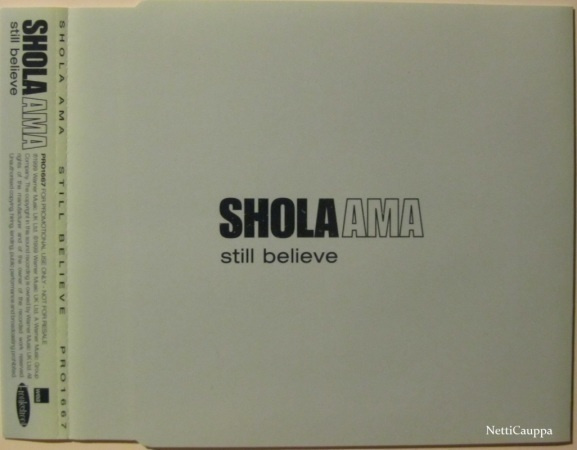 Shola Ama • Still Believe PROMO CD-Single