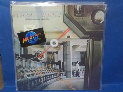 HAWKWIND - QUARK STRANGENESS AND CHARM M-/EX+ UK -86 LP