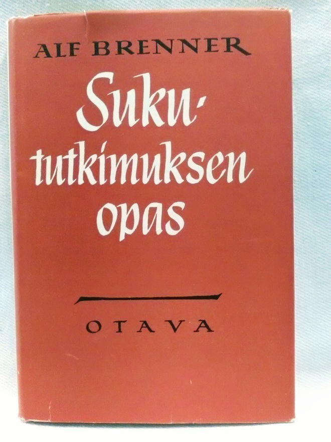 Sukututkimuksen opas - Alf Brenner 1.p (sid.)