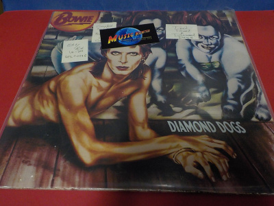 DAVID BOWIE - DIAMOND DOGS EX+/EX LP
