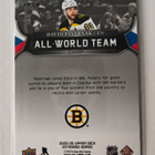 David Pastrnak 2025-26 UD Extended Series All World Team - pikkukuva 2