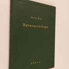 David Katz : Hahmopsykologia - pikkukuva 1