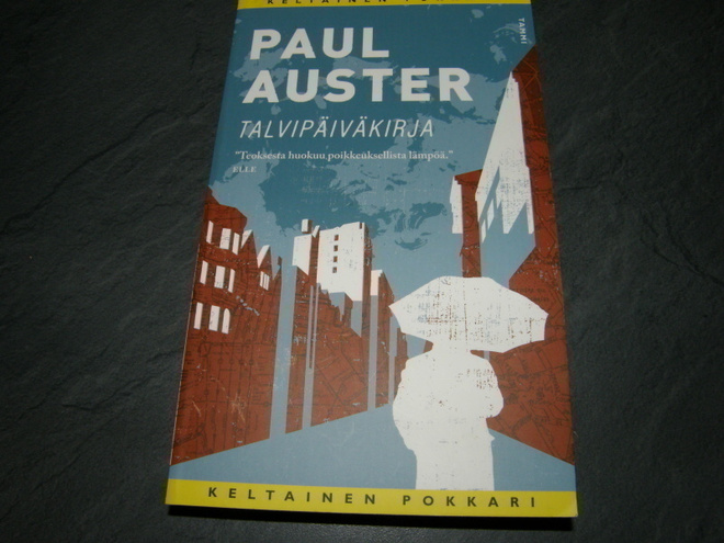 Paul Auster Talvipäiväkirja  -pok