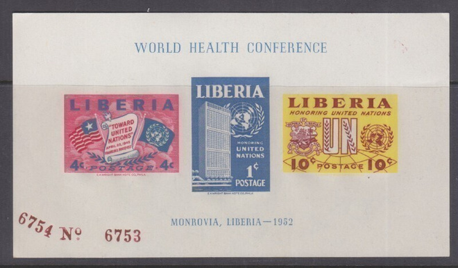 Liberia World health confrence BL 1952