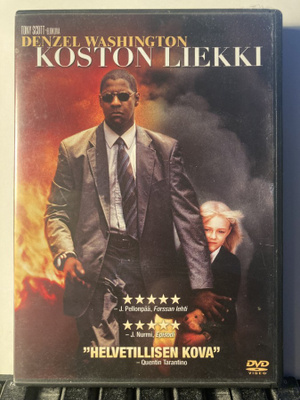 KOSTON LIEKKI (Man On Fire), DVD, Scott, Washington, Walken