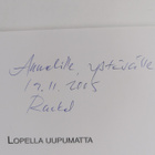 Raakel Henttonen : Lopella uupumatta (signeerattu) - pikkukuva 3