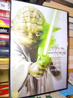 3 Dvd STAR WARS 1-3 ( SIS POSTIKULU )