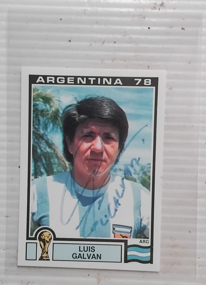 Luis Galvan Argentiina signed
