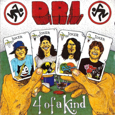 D.R.I. - Four Of A Kind CD - Roadrunner 1988