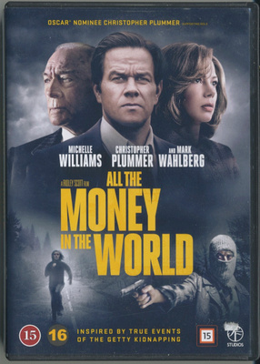 ALL THE MONEY IN THE WORLD – Suomi-DVD 2018 - Ridley Scott