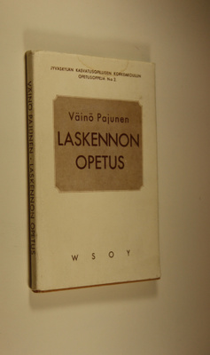 Väinö Pajunen : Laskennon opetus