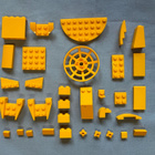 Oranssinkeltaiset legopalat - pikkukuva 2