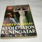 H. Rider Haggard  Kuolematon kuningatar     -pok - pikkukuva 1