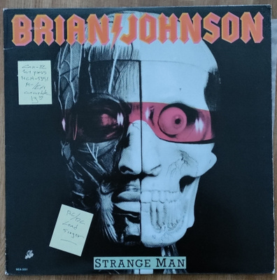 Brian Johnson - strange man LP (AC/DC)
