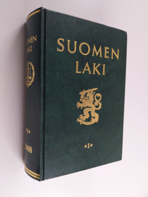 Suomen laki 2008 osa 1