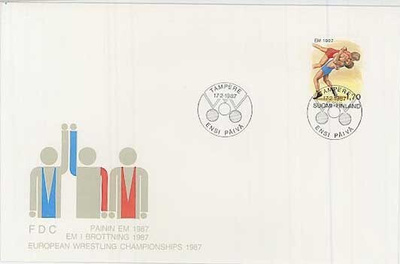1987 painin EM FDC