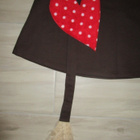 Tinttu peikkomekko 122/128cm, UUSI! - pikkukuva 4