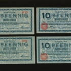 Saksa Notgeld 4 x 10 Pfennig, Köln 1.6.1918 VG-XF - pikkukuva 1