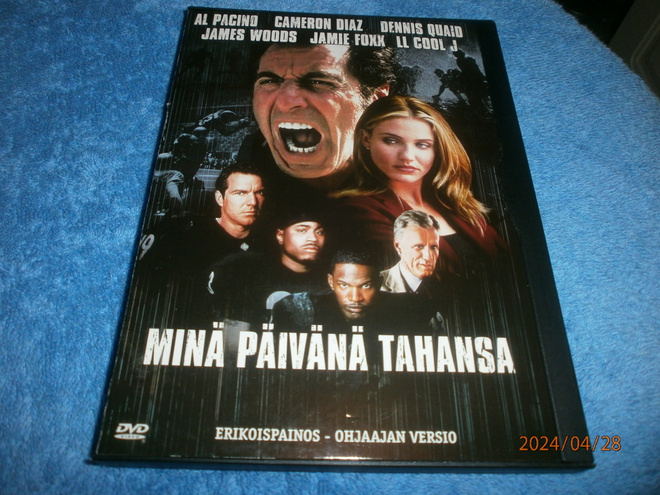 MINÄ PÄIVÄNÄ TAHANSA    -     2DVD