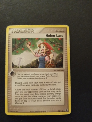 Holon Lass (DS 92) EX Delta Species card