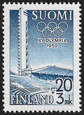 1951 XV Olympia 20 + 3 mk **  LaPe 405