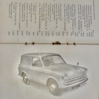 VANHA Käsikirja Auto Hillman Husky Commoer Cob 1961 + muuta - pikkukuva 3