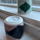 Marimekko Oiva Tomina & Losange kuppi 2dl 30€/kpl - pikkukuva 2