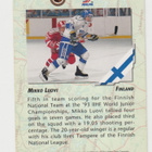 MIKKO LUOVI - WORLD JUNIOR CHAMPIONSHIPS SWEDEN-93 - pikkukuva 2