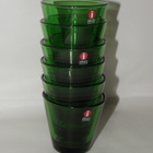 Iittala KAJ FRANCK KARTIO snapsilasi vihreä, 1 kpl - pikkukuva 2