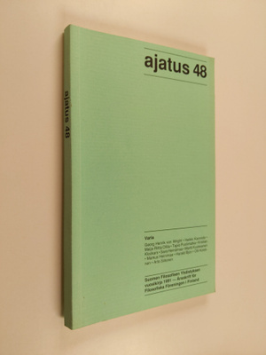 Ajatus 48 : Suomen filosofisen yhdistyksen vuosikirja = Å...