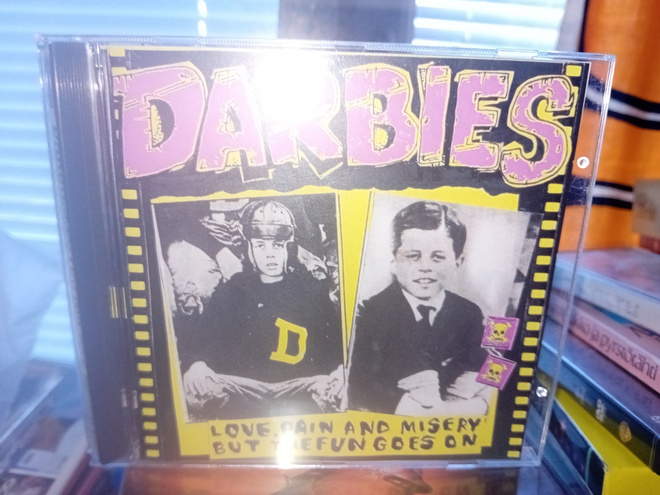 CD Darbies : Love pain and misery but the fun goes on