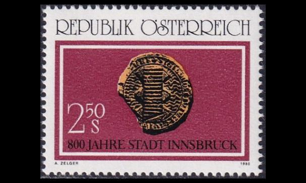 Itävalta 1647 ** Innsbruck 800v (1980)