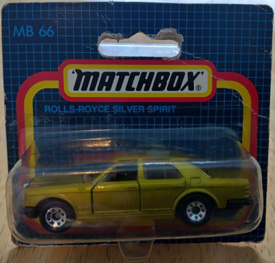 Rolls-Royce Silver Spirit Saloon 4D 1986 Matchbox MB 66 1:69