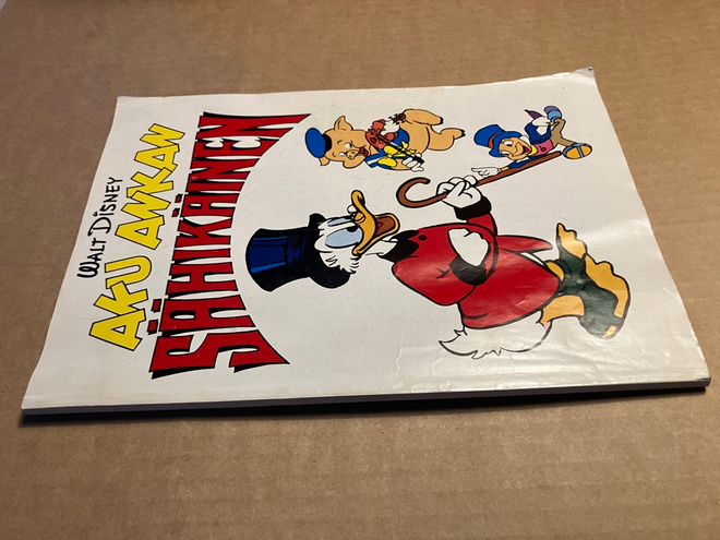 DISNEY AKU ANKAN SÄHIKÄINEN 1972