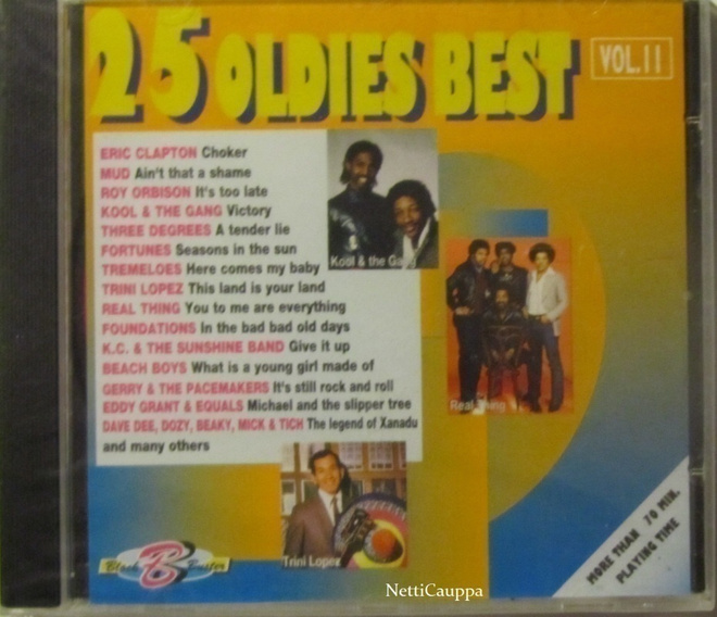 Various • 25 Oldies Best Vol. 11 CD UUSI