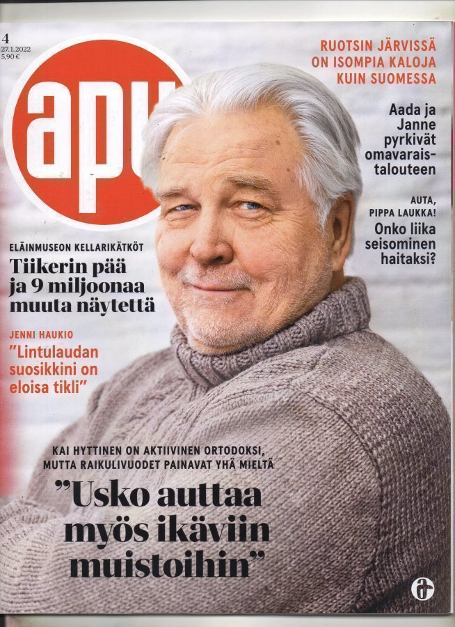 Apu n:o 4 2022  Kai. Janne & Aada. Marko & Inga. Kellarissa.