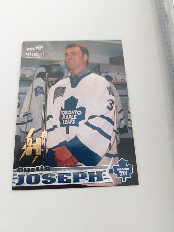 1998-99 Paramount Holo-Electric #227 Curtis Joseph 87/99